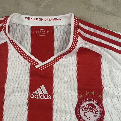 Olympiacos Home Jersey 15/16 with 90 Years Patch XL like new
