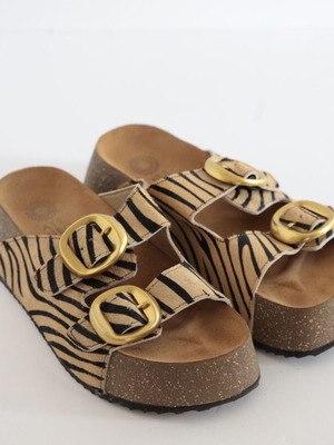 Ateneo women's platform sandals size 39, multicolor