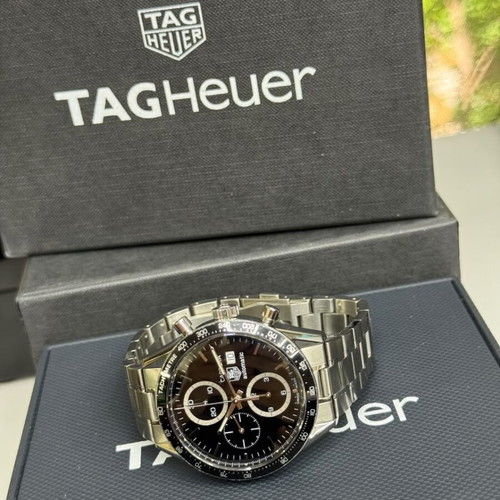 Tag Heuer Carrera Chronograph Automatic CV 2010 like new, silver