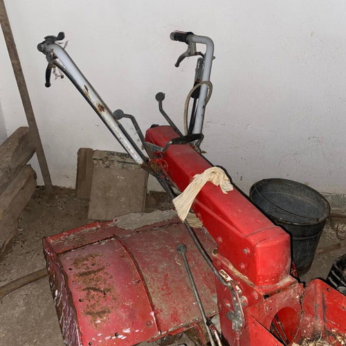 Hand Tiller used