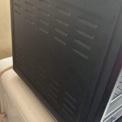 First Austria Electric Oven used, 20L capacity, black with glass door