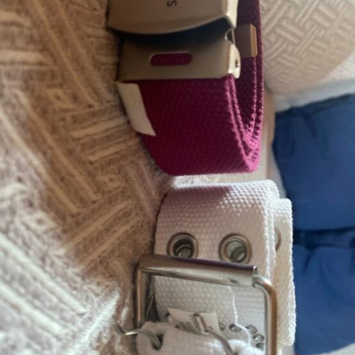 Benetton children's belt set 2 pieces, like new, length 82 cm