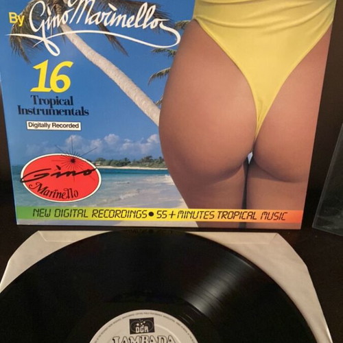 Lambada 16 Tropical Instrumentals album like new, Latin