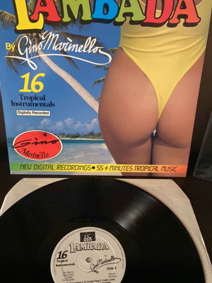 Lambada 16 Tropical Instrumentals албум като нов, латино