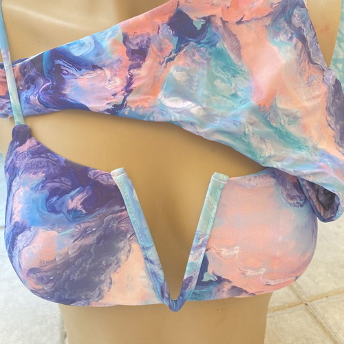 Swimsuit like new, colorful, size S