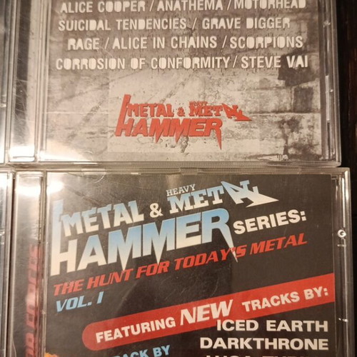 Metal Hammer CD collection used, set of 6 metal albums