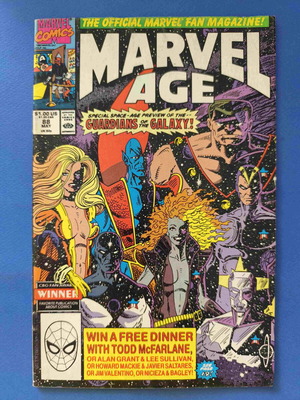 Marvel Age 88 comic used, English