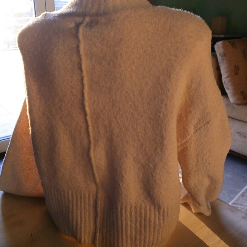 Funky Buddha oversized beige pullover size M like new