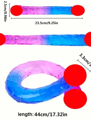 Διπλό ομοίωμα για παιχνίδι σιλικόνης καινούργιο