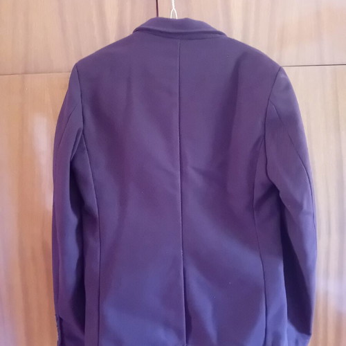 Burgundy jacket for outings like new, size L, age 3 years
