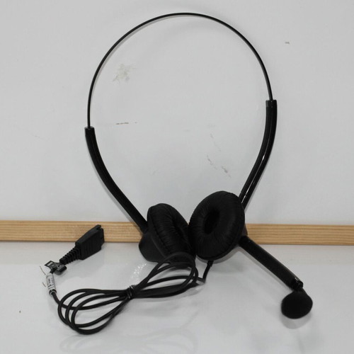 Jabra Biz 1900 Duo QD headphones new with microphone and cords