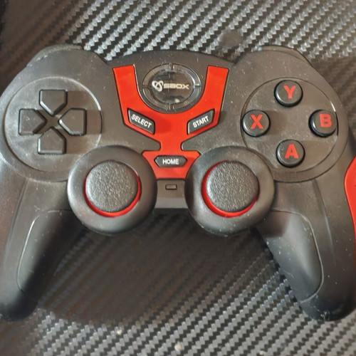 SBOX GP-2024 Wireless Bluetooth Gamepad Controller Black and Red