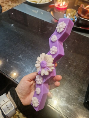Handmade Easter candle new