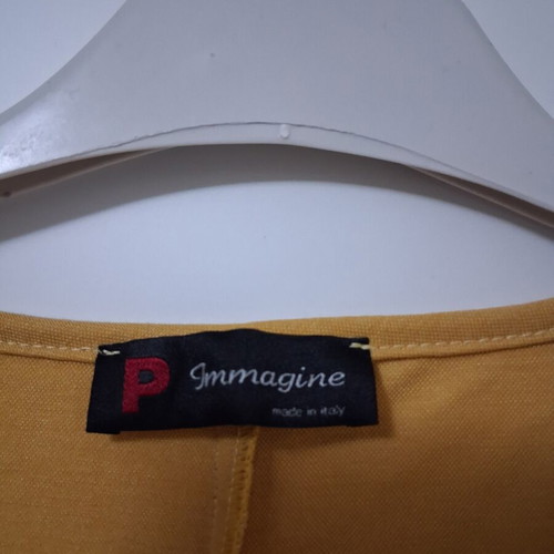 Yellow dress large, like new, minimal style