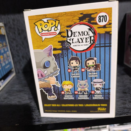 Demon Slayer Funko Pop! Inosuke Hashibira #870 like new