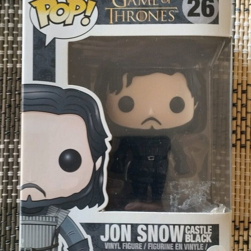 Funko Pop Jon Snow Castle Black like new