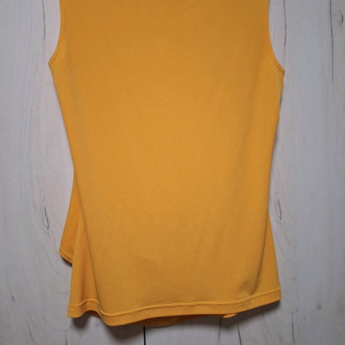 ZARA women's blouse top new, yellow, size M