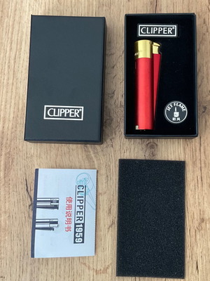 Clipper Turbo Metal Lighter like new