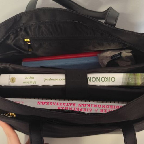 Laptop bag 15.6" new, waterproof fabric, black