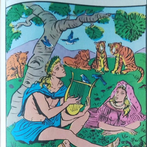 Classic Illustrated Orpheus and Eurydice like new