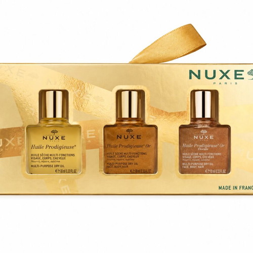 Nuxe Huile Prodigieuse travel size oils