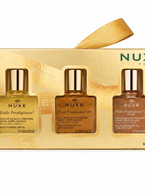 Nuxe Huile Prodigieuse travel size oils