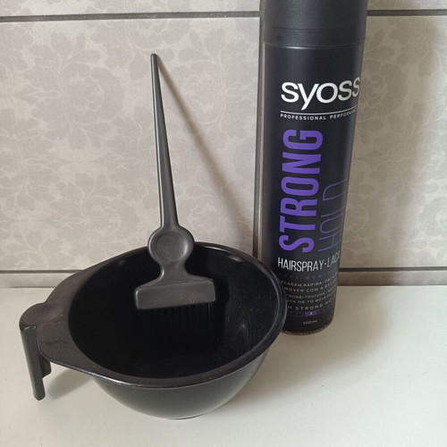 Syoss Hair Dye And Hairspray Set Like New