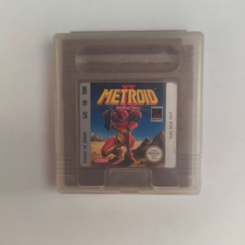 Metroid 2 - Return of Samus Game Boy used with case