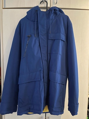 Bershka blue jacket like new, size M