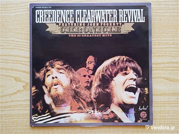  CREEDENCE CLEARWATER REVIVAL (C.C.R) - the 20 Greatest Hits -  2plos diskos Classic Rock