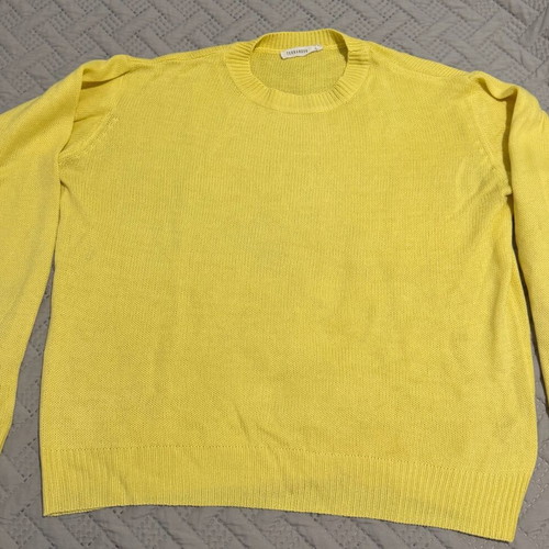 Yellow pullover size S/M like new