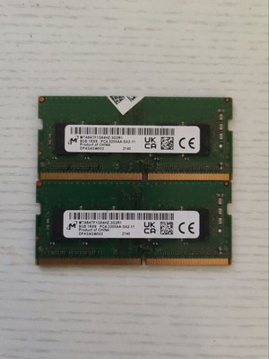 Micron DDR4 3200MHz RAM, 16GB (2x8GB)