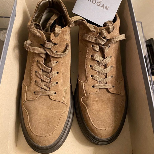 Hogan Sneakers h365 used, brown, size 43