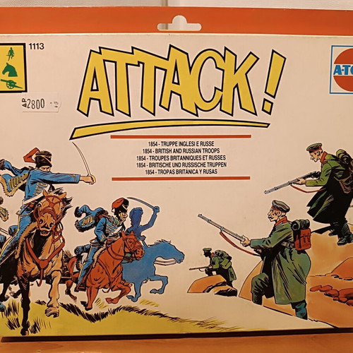 A-TOYS ESCI Military Toy Soldiers 1983 Sealed Box