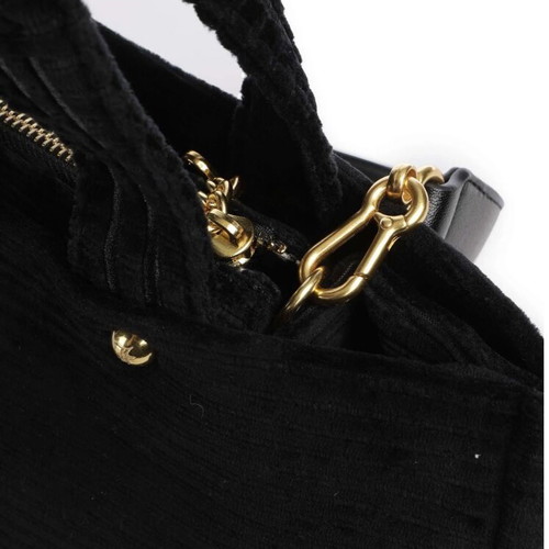 Juicy Couture velvet fabric handbag new, black