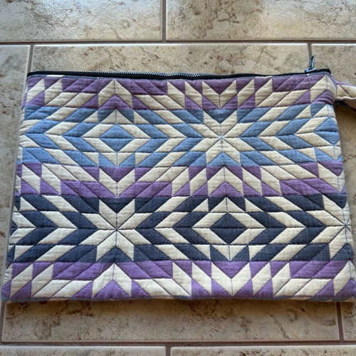 Bleecker & Love wristlet like new, waterproof lining, large size