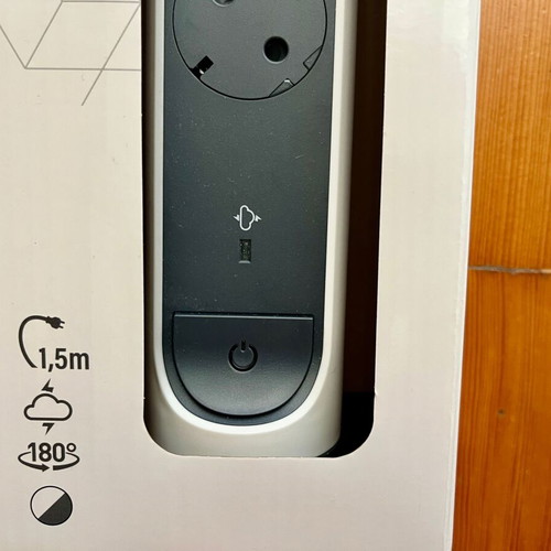 Legrand Premium power strip with ON/OFF switch and surge protection