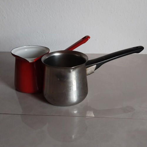 Briki set used, two pieces