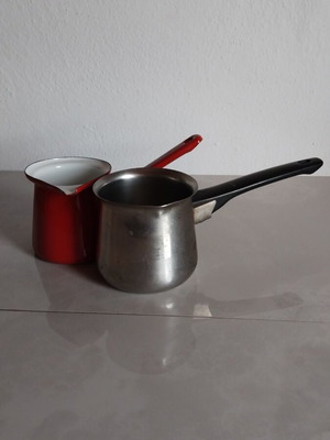 Briki set used, two pieces