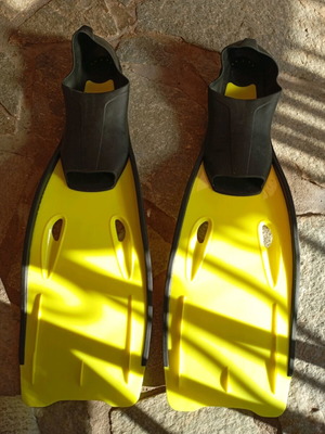 Bone diving fins like new, size 38-39