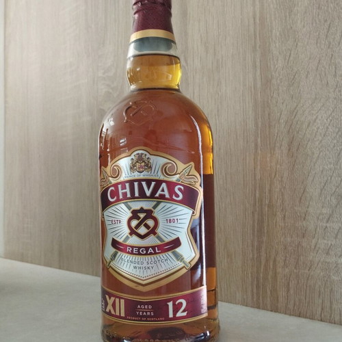 Chivas Regal 12 Years Old 1L New Vintage Label Bottle