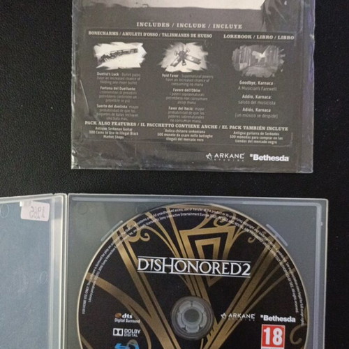Dishonored 2 PS4 used in very good condition