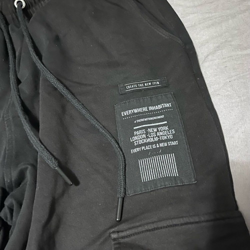Bershka black tracksuit like new, size L