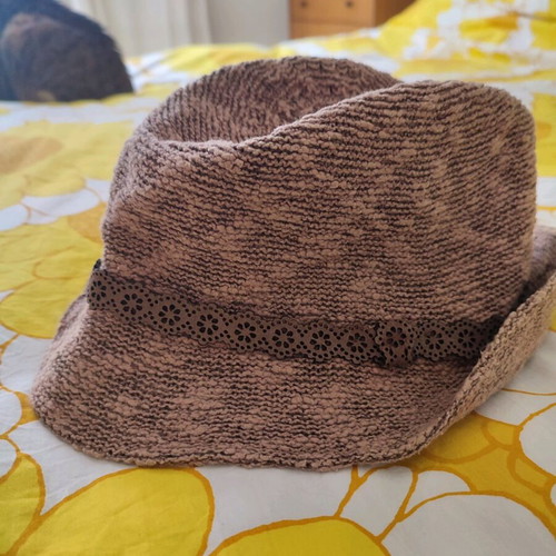 Sfera summer hat M (57cm) like new, brown