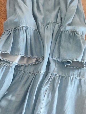 Zara denim dress like new, blue, size M