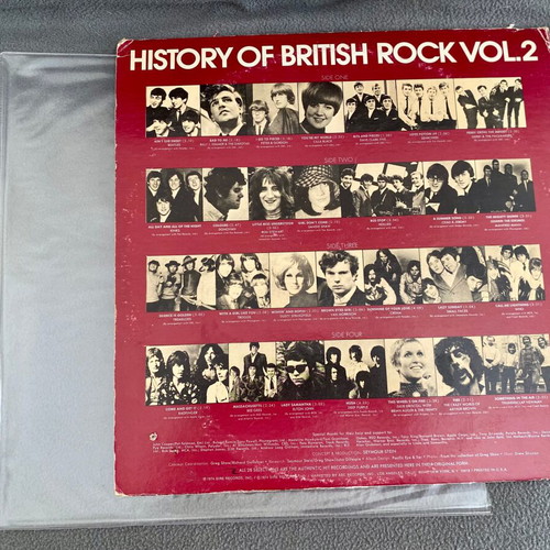 History Of British Rock Vol. 2 Double Vinyl Like New
