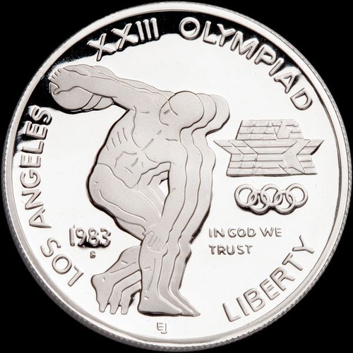 Νόμισμα 1983 Los Angeles Olympiad Silver Dollar καινούργιο