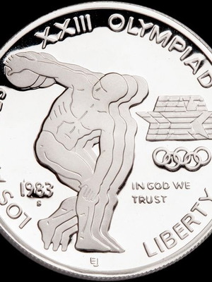 Νόμισμα 1983 Los Angeles Olympiad Silver Dollar καινούργιο