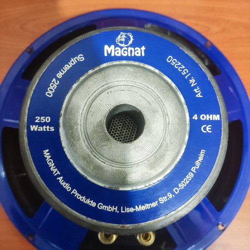 Subwoofer Magnat Supreme 2500 250W 4ohm used, tested and working