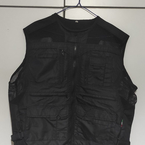 Agvpro Vest Black Large Mesh Motorcycle Vest Like New